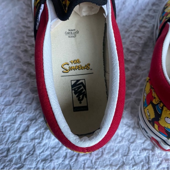 Vans The Simpsons slip on shoes Bart Simpsons Old School sneakers women’s size 4 - Picture 8 of 9